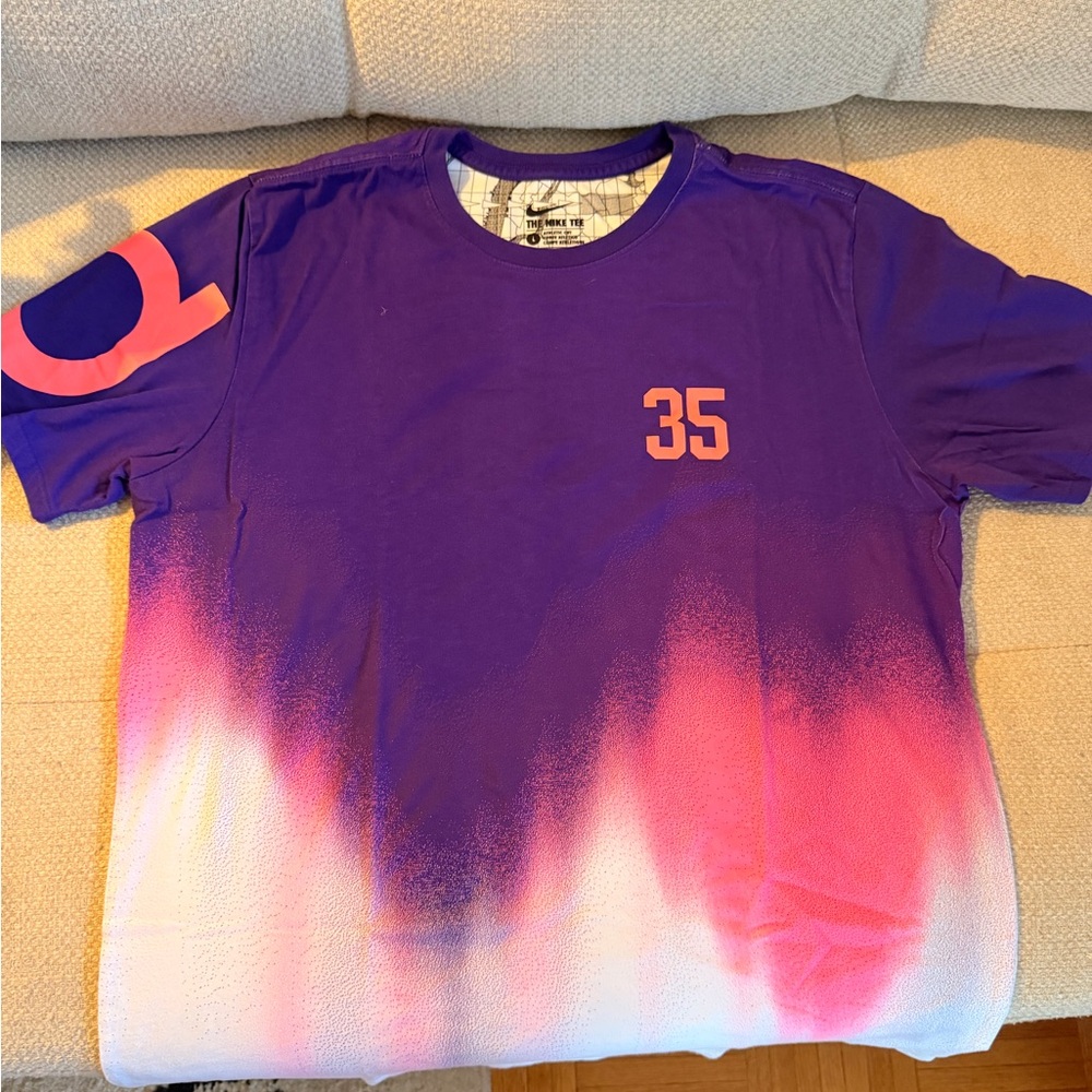 Nike Kids Purple and Pink Ombre Tee